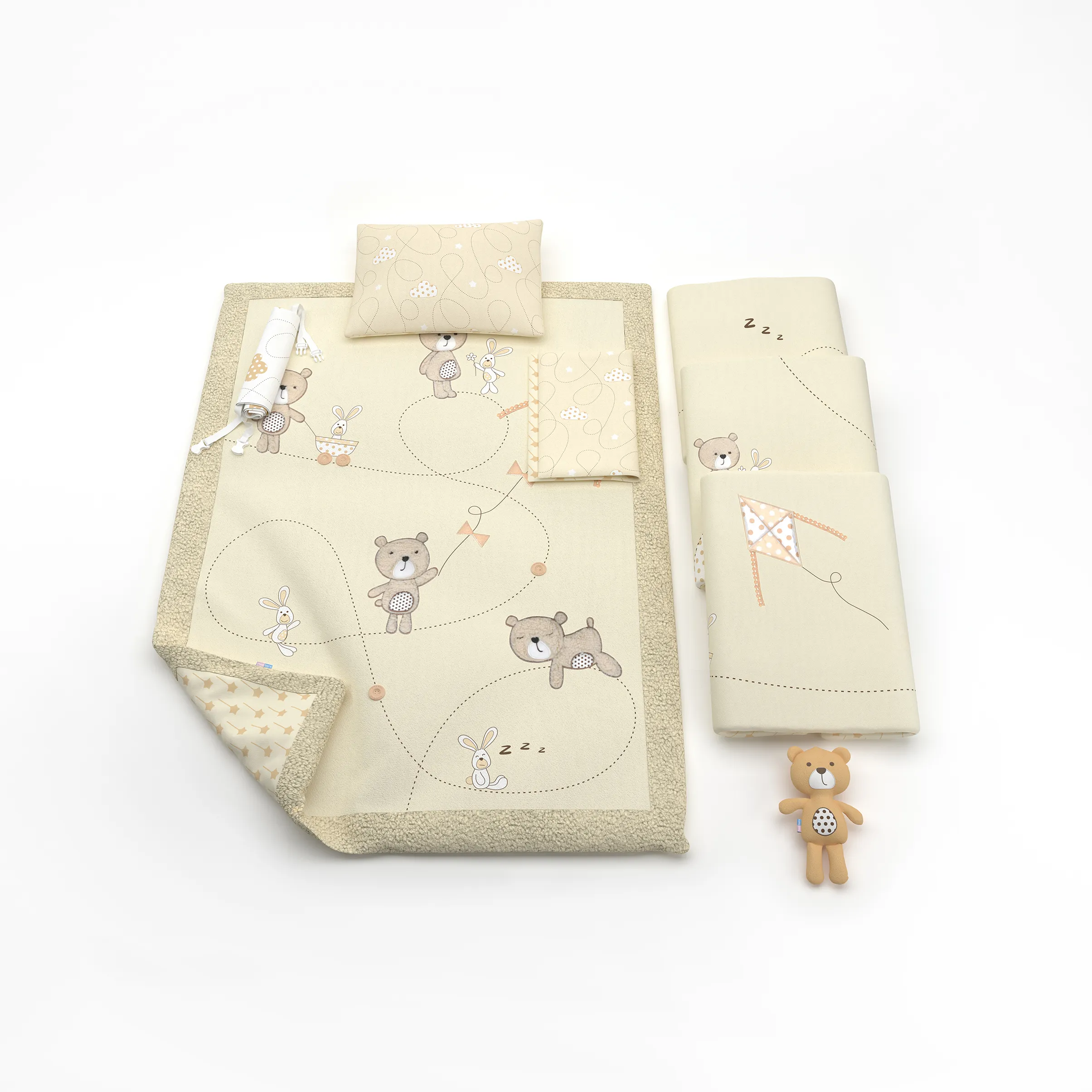 سرویس روتختی هفت تکه Bear And Kite